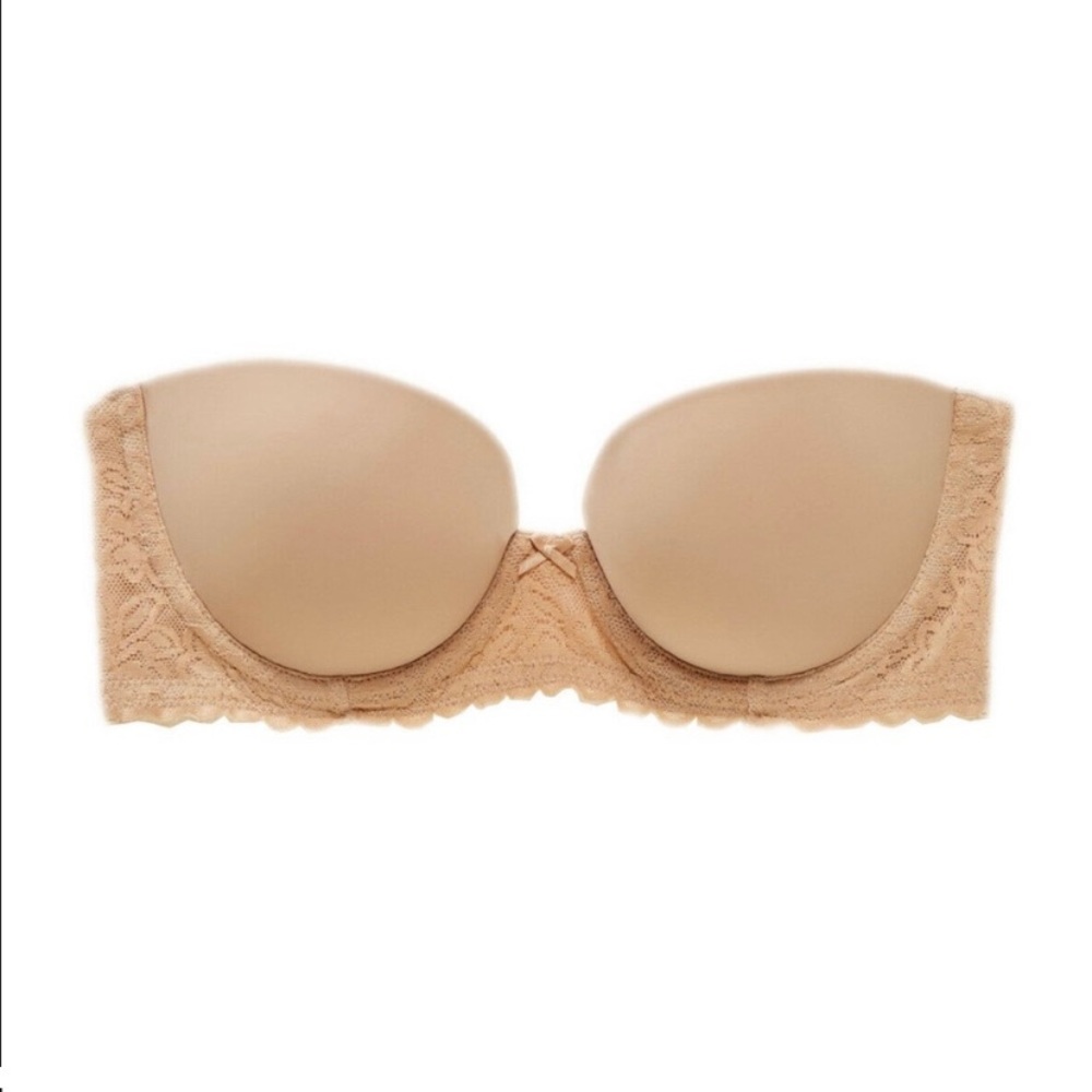 Aerie Real Happy Strapless Push-Up Bra